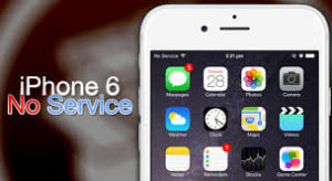 iphone 6 says no service