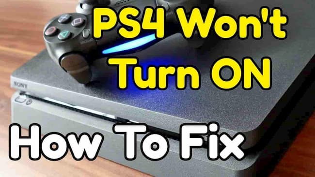 PS4 Won't Turn On