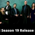 NCIS Season 19 release date